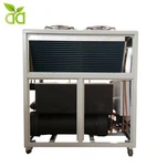 Refroidisseur d'eau industrielle de refroidissement d'air de 8 tonnes 12 Hp